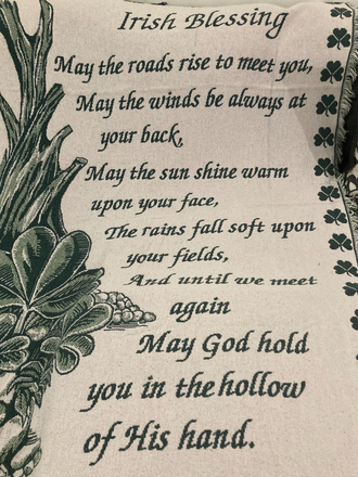 Irish Blessing - A Rockne Quarterback lived here.
