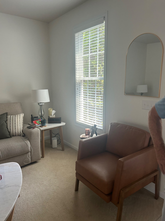 Living Room (Leather Chair) - Townhouse in NewTown