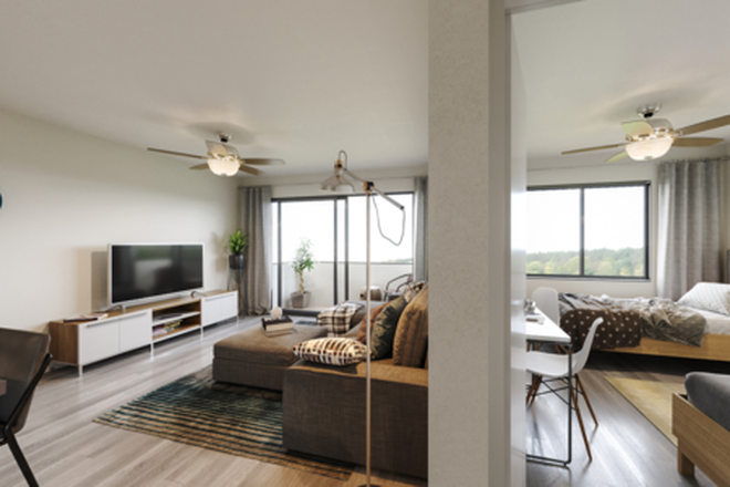 Living room view - Fall 2026 Private room for rent | $720/mo+utilities | 10 min walk to UCR campus Apartments