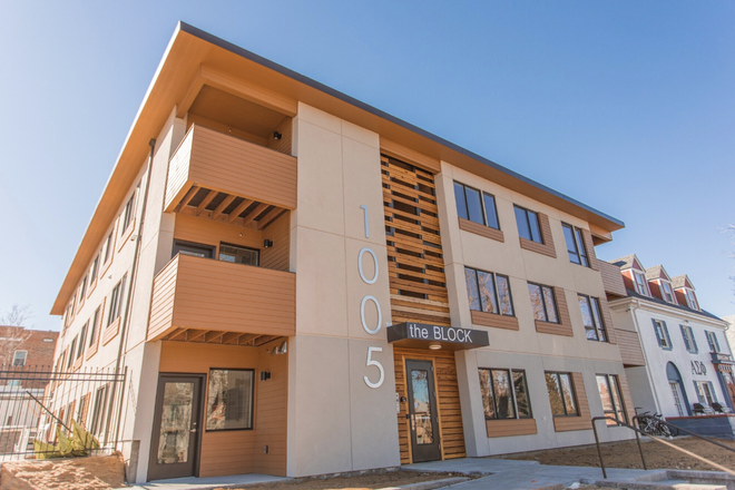 Front - The Block Apartments