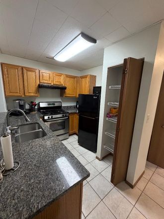 Kitchen, provides kitchen utensils. - Beautiful Sunny Garden Apartment in PILSEN