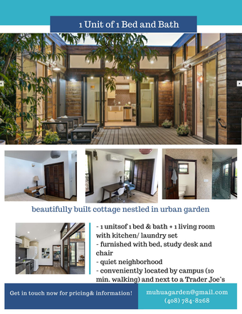 Unit - Beautifully built cottage with 1B1B unit 10m. walking to west of UCB