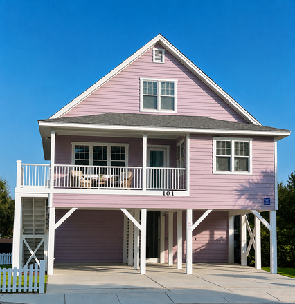 Front of House - Wrightsville Beach Year Round Rental Home