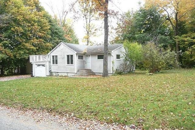 Front view, lake to left - 148 Hickory Drive, Coventry