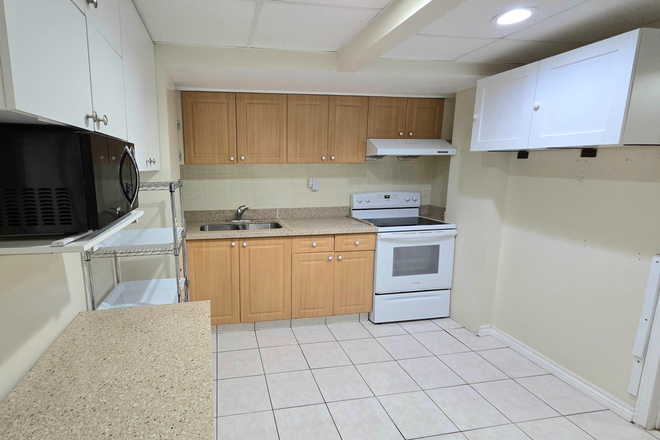 Kitchen - Basement Room For Rent Near UTSC to Female Student (Conlins & Ellesmere)
