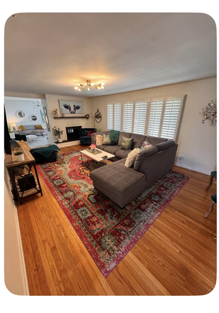 Living Room - Fully Furnished Home Within Walking Distance of Purdue University!