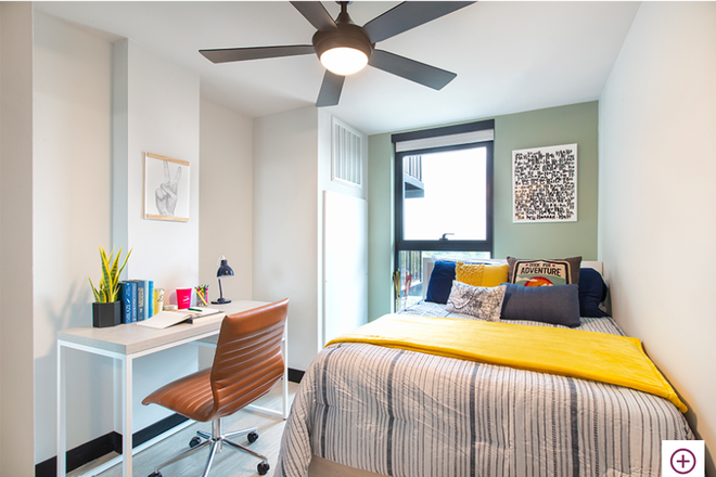 Bedroom 1007-B - THE HUB Apartments