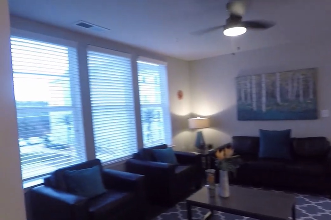 Living room - Oasis 6 bedroom in need of one more male roommate