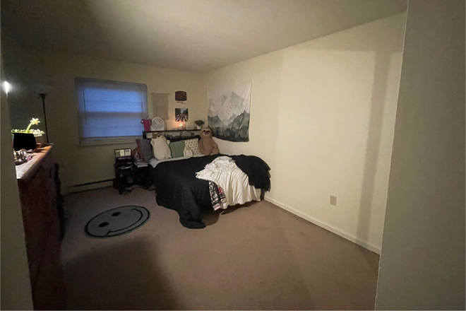 Bedroom, email/call for more photos - Townehouse Apartments