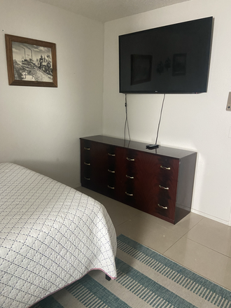 Smart TV Included with Dresser - Northwood Park Home