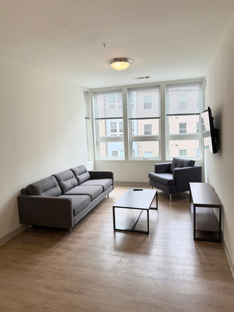 Living Room - Landmark Apartment Sublease with Parking