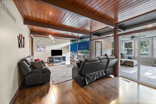 Living Room - Winter/Spring 2026 · Large Private Room w/ Bath Option · Walk to Purdue (0.7 mi)