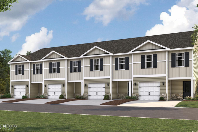 Outside street view - Brand- New Luxury Townhome for Rent – Powell, TN, *Close to UT and LMU campuses*