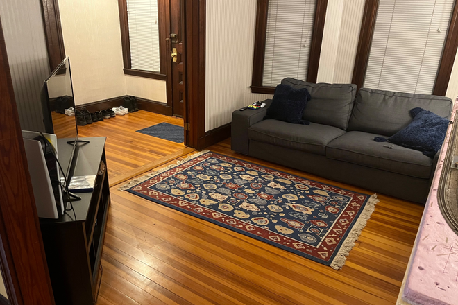 Living room - Spacious 1 Bedroom Available in 2-bed 1-Bath in West Somerville, near Tufts