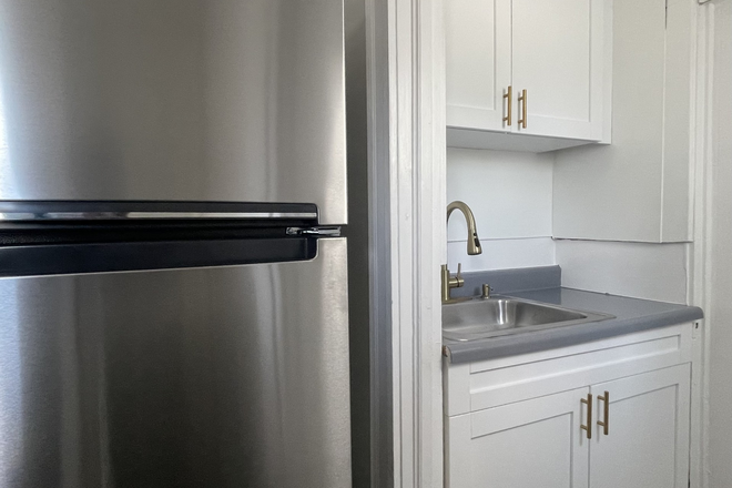 View of kitchen sink - Newly renovated one-bedroom 4 minute walk to Homewood