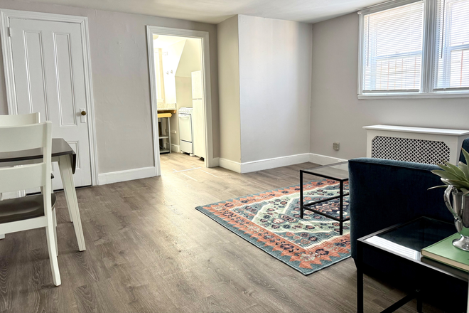 Living Room - Furnished 1 Bedroom Apartment. Heat & Hot Water Included. Great Location!