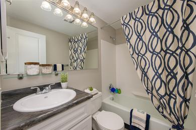 Model Unit Bathroom - Sugarloaf Estates, 1 room for grad student for Spring 2026 + renewal