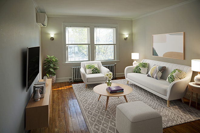 Living - Ample 1 bed 1 bath Waltham No Brokers Fee