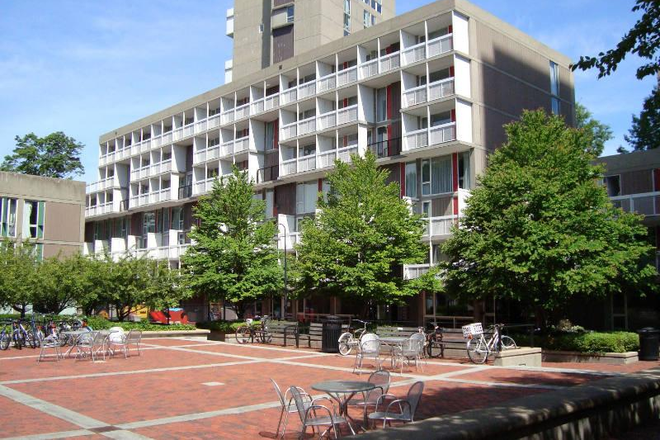 outside the building - Harvard Peabody Terrace (HUH) – 2 Rooms Available in 3B2B Apartment, $1500 & $1600