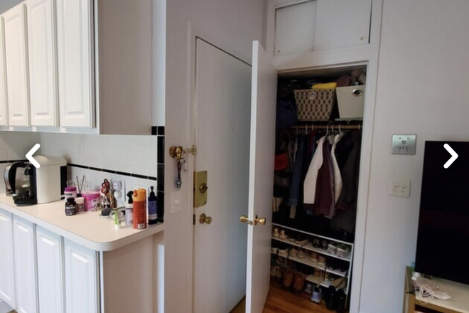 entryway storage - One Bedroom Apartment Near Northeastern University