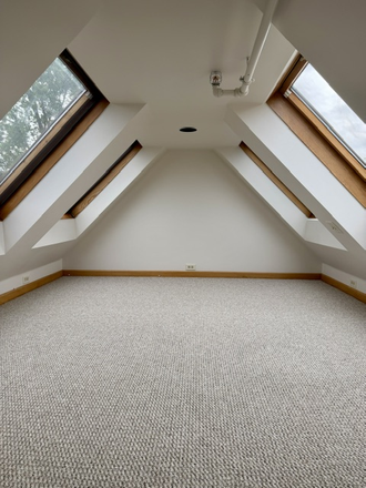 Loft in 1st Bedroom - Beautiful 2BR Apartment. Downtown Amherst, Off street parking, Laundry on site!