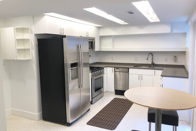 Kitchen - Sunny and Modern Apartment Close to AU Campus with 2 Bedrooms & 1 Bath