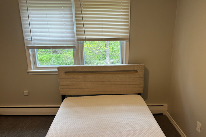 Bedframe and mattress of bedroom - UConn Summer Sublet – Private Room w/ Mattress & Under-Bed Storage, 5 Min Drive Apartments