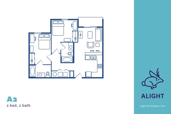 Floor plan - Alight Birmingham