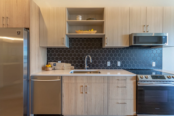 Kitchen - Arboretum Denver. Luxury Apartment within walking distance to the DU. It's brand-new building.