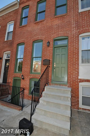 Home Exterior - 3 Beds, 3 Baths in Beautiful Patterson Park -- 3 min drive, 15 min walk to JHU School of Nursing