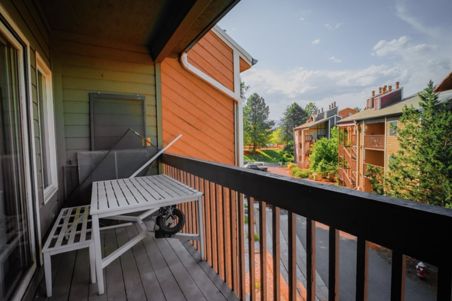 Back porch from living room - Female roommates preferred! (I’m a girl, my three roommates graduated) Short walk to campus, gym