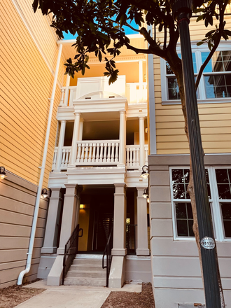 Outside View From Parking Low - Ideal for Students – Safe, Convenient 1BR/1BATH Condo