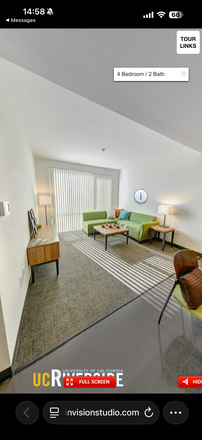 Living room - Glen Mor 4 bed 2 bath single apartment