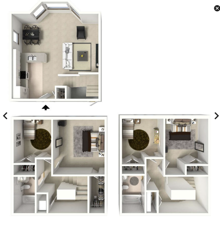 Floor Plan - Marshall Park Townhomes (Looking for roomates)