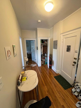 Entry Hallway - Private bedroom in a 2b1b on Comm Ave across Chiswick Rd Green Line T stop Apartments