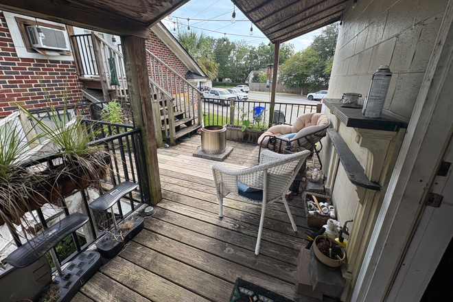 Deck - 14 Wesley Drive Apartments