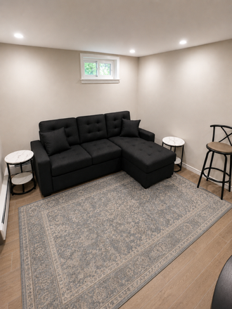 Livingroom - 1 Bedroom Apartment -Private entrance