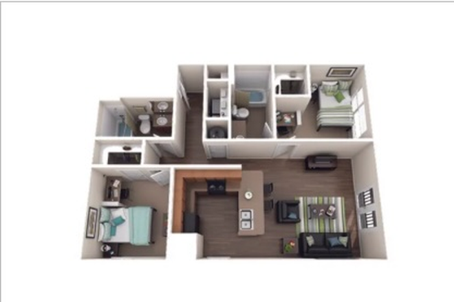 2x2 Deluxe - UK Male Housing, Last 2x2 Deluxe Available Relet at The Lex Apartments