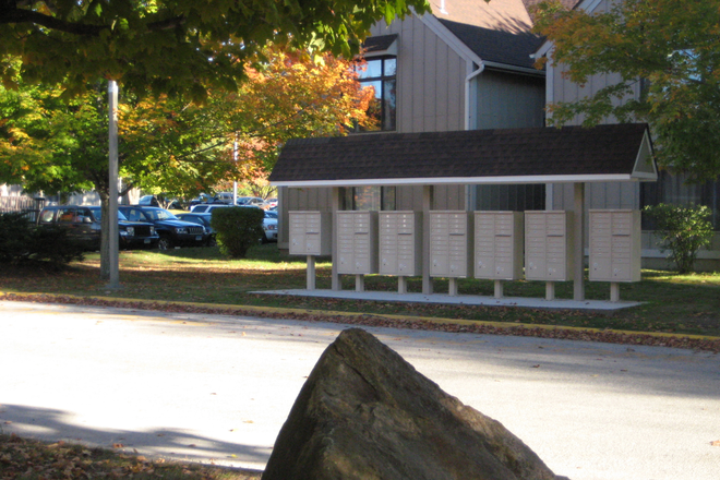 Secure Mailboxes - CELERON SQUARE APARTMENTS LOCATED. BUS LINE STOPS IN FRONT OF COMPLEX