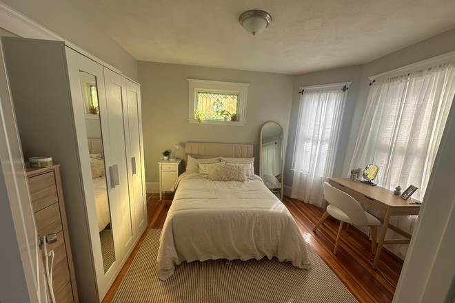 Bedroom 1 (comes with desk, dresser, bed, builtin closet) - LOOKING FOR FEMALE SPRING 2027 SUBLETTERS FOR 2 BEDROOMS in a 3 bed 2 bath Apartment Close to campus