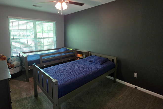 Bedroom 1 - Quiet, Study-Oriented Room in North Charleston Gated Community Townhome