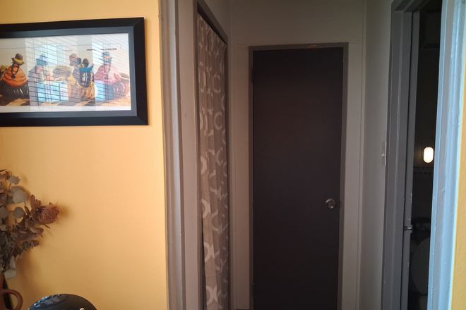 Hall closets - Furnished or unfurnished jr. 1 bedroom apartment, metro+laundry+pool+gym