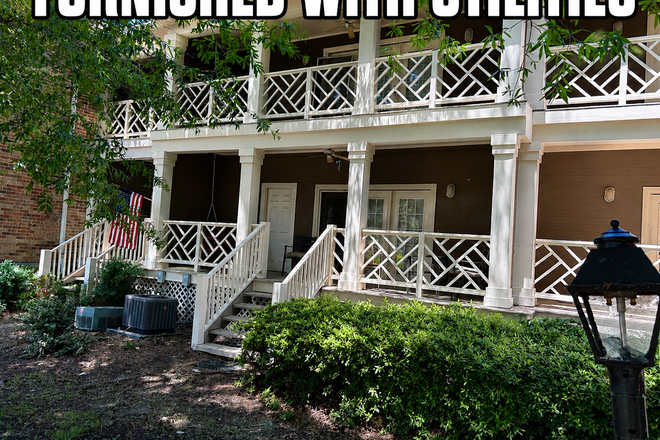2 Balconies with porch swings! - For Rent: fully Furnished with utilities, Reservoir Living at Its Finest at Windward Bluff! Townhome