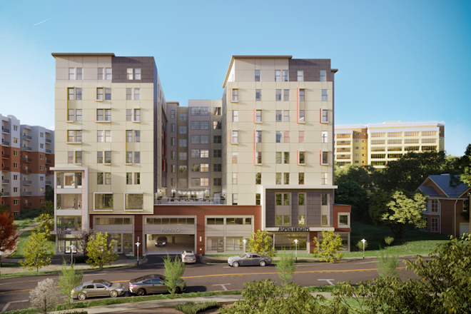 Outside street view - Aspen Heights College Park