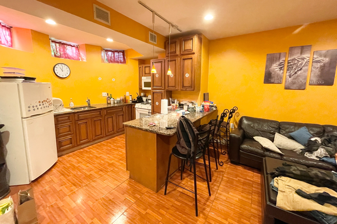 Kitchen - Studio right next to the Prudential Center! Saint Germain St! Apartments