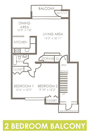 floorplan - Nittany Garden Apartment