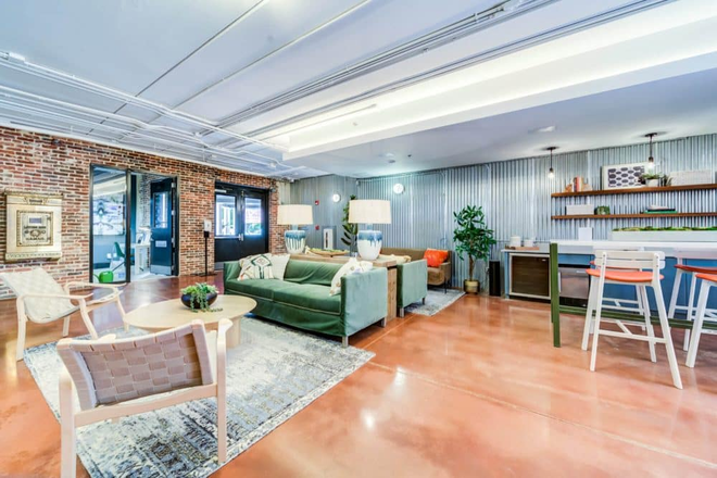 Lobby - The Warehouse Apartments