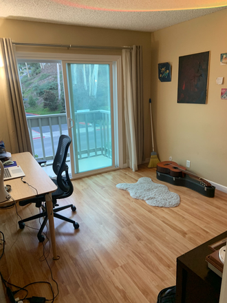 Bedroom - Furnished Private Room + Private Bathroom with View — in 2BR/3BA Condo – $1,395