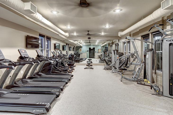 Gym - The Lodges of East Lansing Apartments