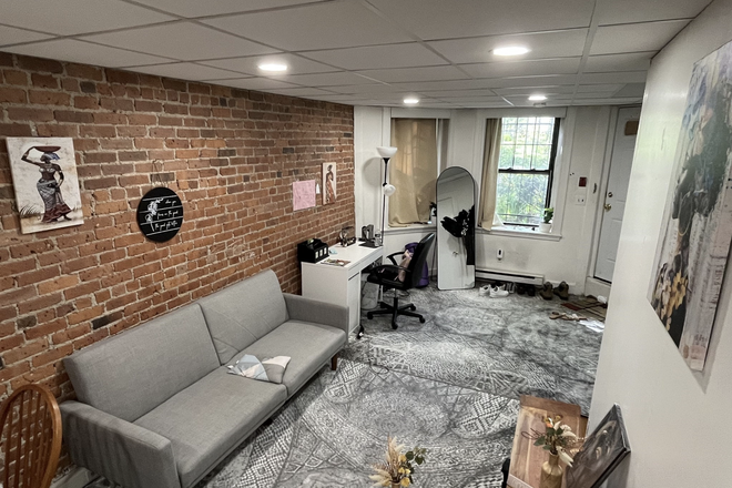 Living Room - Garden Level 1B/1B Condo Available July 1, 2025 for $2250/month